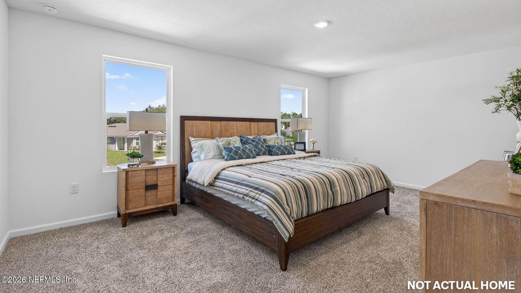 Furnished interior view inside a new home in The Arbors, Jacksonville (Image 10).