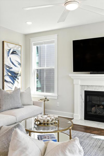 Furnished interior view inside a new home in , Mount Pleasant (Image 7).