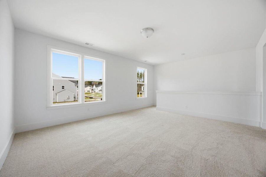 Spacious, unfurnished interior of a new home in Homecoming, Ravenel (Image 10).