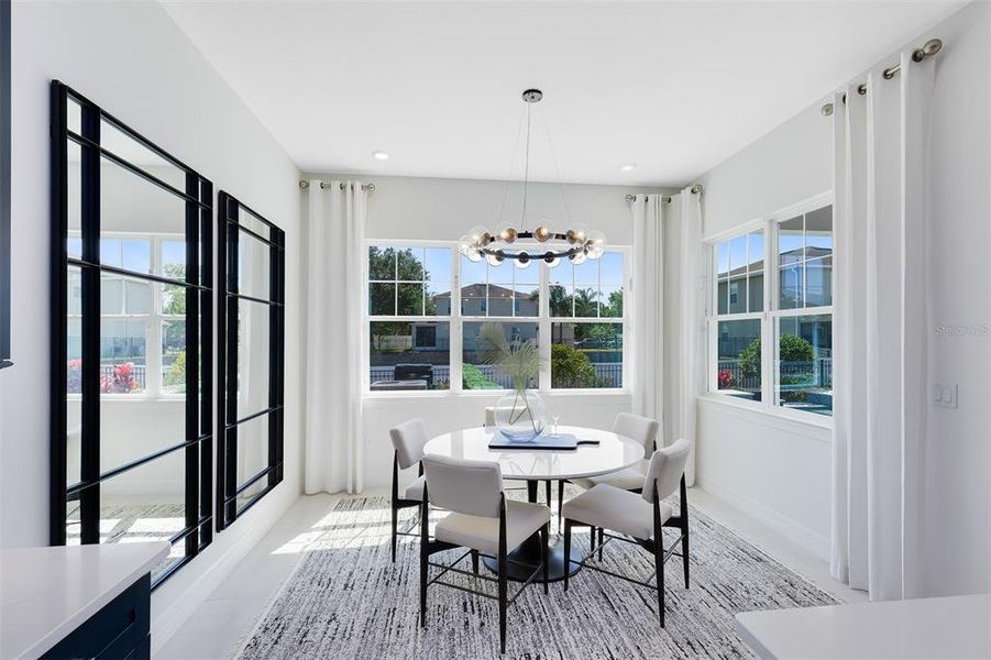 Furnished interior view inside a new home in Winter Grove, Winter Garden (Image 37).