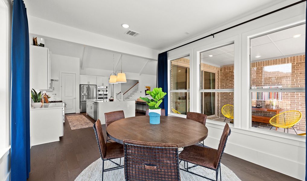 Lovely dining area