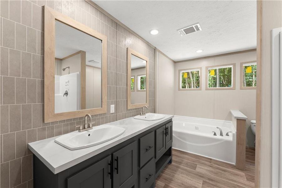 Furnished interior view inside a new home in , Lula (Image 10).