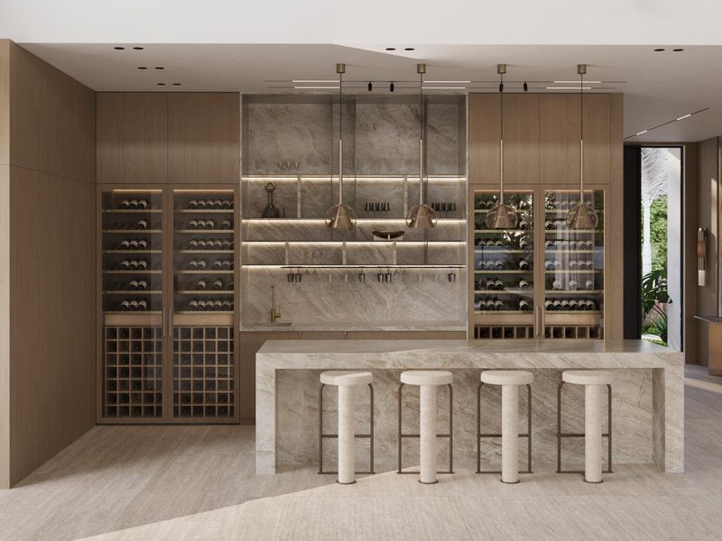 Bar area