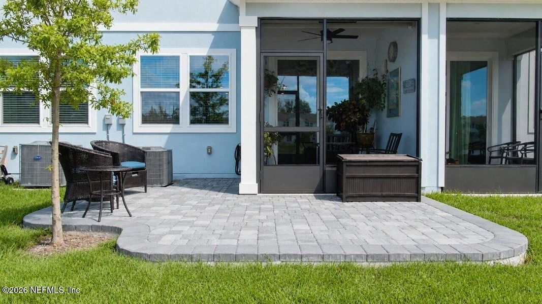 Exterior details and patio area of a home in , St. Johns (Image 3).