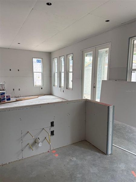 In-progress construction of a new home in , Tampa, FL (Image 3).