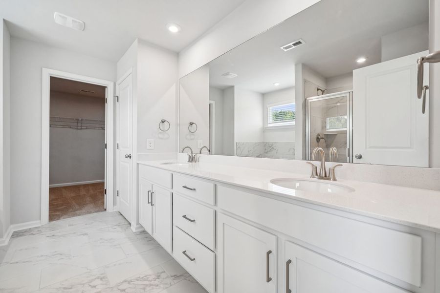 Furnished interior view inside a new home in Madison at Buice Lake, Acworth (Image 101).