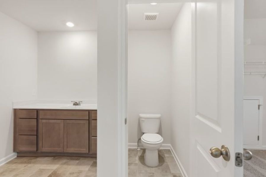 Representative furnished interior of a home built from the Clayton by Piedmont Residential in Hampton Ridge, Jefferson (Image 9).