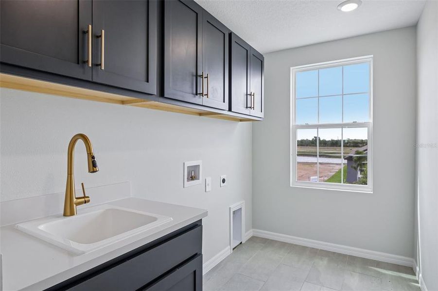 Furnished interior view inside a new home in Berry Bay, Wimauma (Image 6).