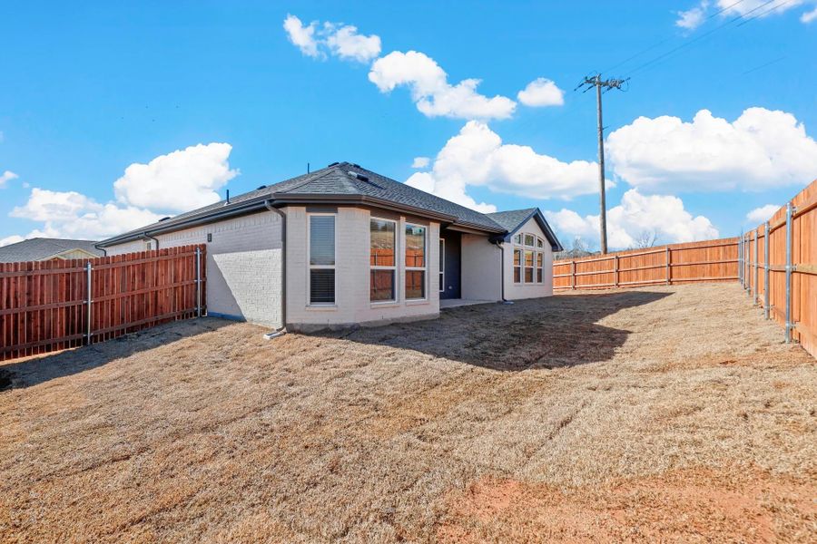 Representative exterior details of a home built from the Iverson I by Cheldan Homes in Terra Vista, Springtown (Image 42). Representative exterior details of a home built from the Iverson I by Cheldan Homes in Terra Vista, Springtown (Image 42).