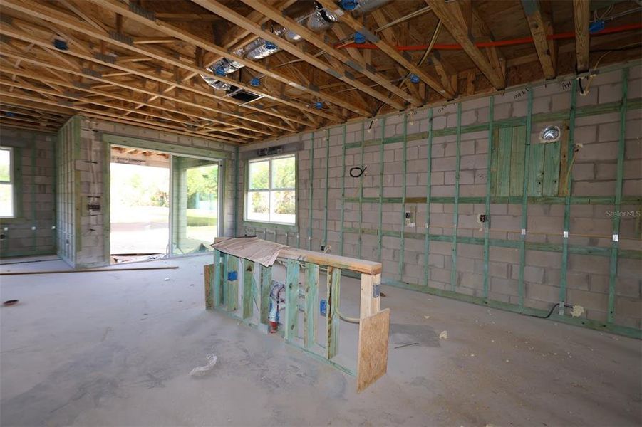 In-progress construction of a new home in Estates at Rivercrest, Sanford, FL (Image 9).