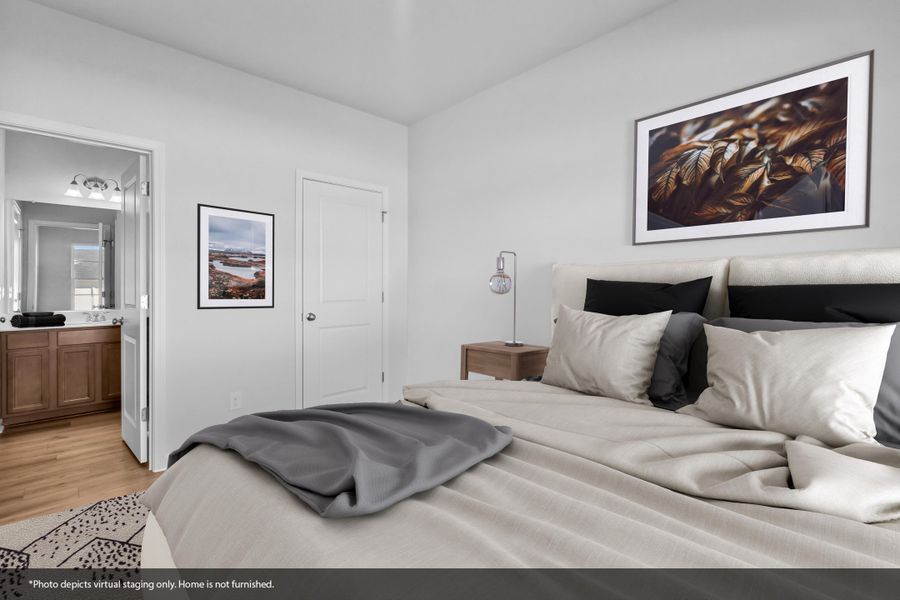 Furnished interior view inside a new home in Bell West, Kernersville (Image 12).