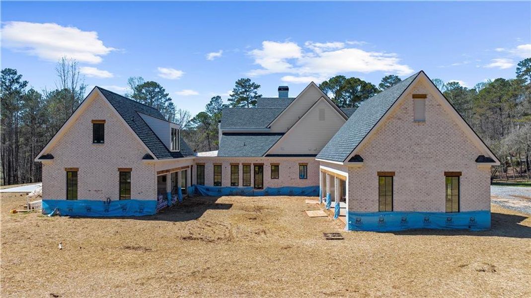 In-progress construction of a new home in , Canton, GA (Image 14).