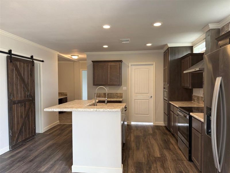 Furnished interior view inside a new home in , Joshua (Image 7).