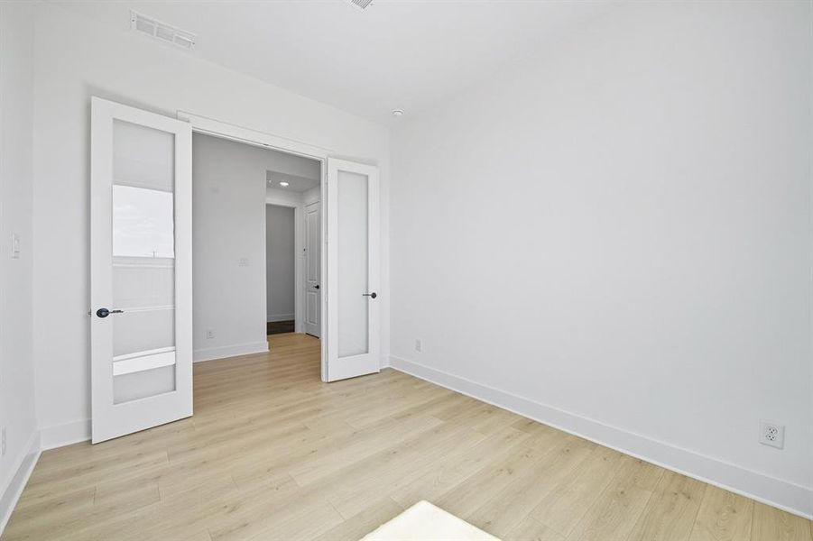 Spacious, unfurnished interior of a new home in Pecan Square: 50ft. lots, Northlake (Image 13). Spacious, unfurnished interior of a new home in Pecan Square: 50ft. lots, Northlake (Image 13).