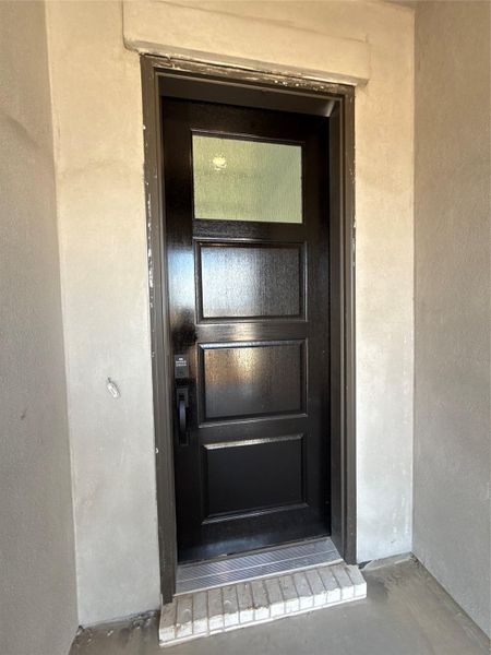 Beautiful Front Door of Home