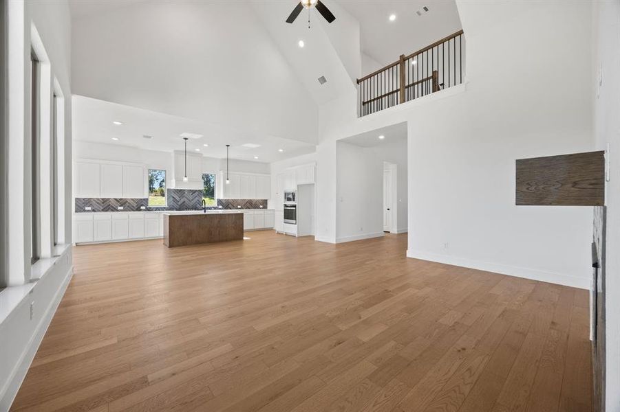 Spacious, unfurnished interior of a new home in Chatham Reserve, Providence Village (Image 30).