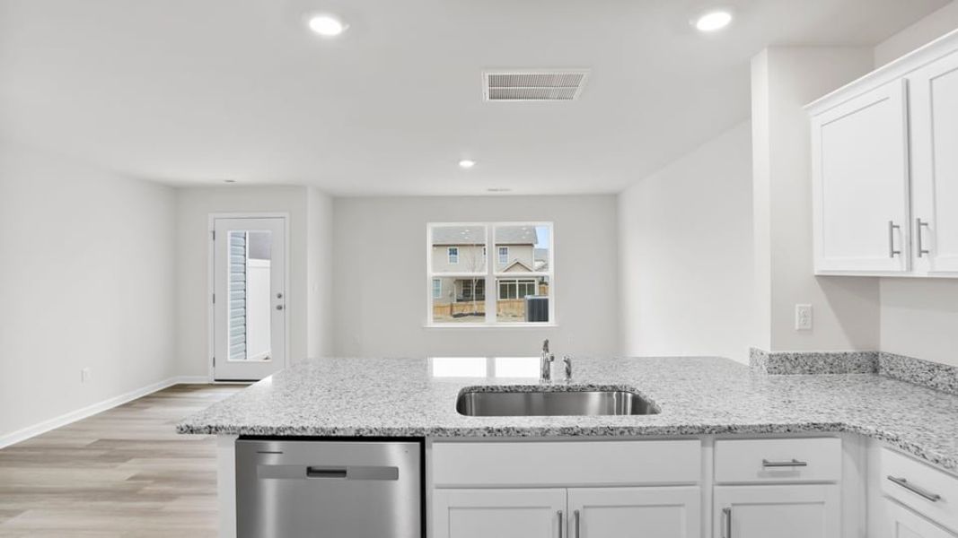Furnished interior view inside a new home in Covington Village, Greer (Image 9).