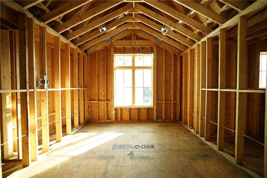 In-progress construction of a new home in Blue Heron Walk, Atlanta, GA (Image 24).