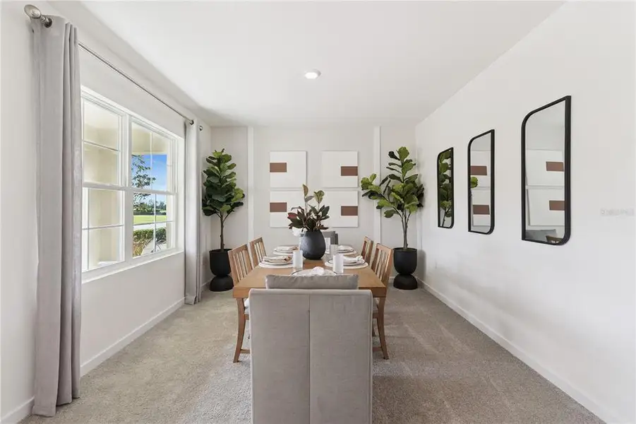 Furnished interior view inside a new home in , St. Cloud (Image 16). Furnished interior view inside a new home in , St. Cloud (Image 16).