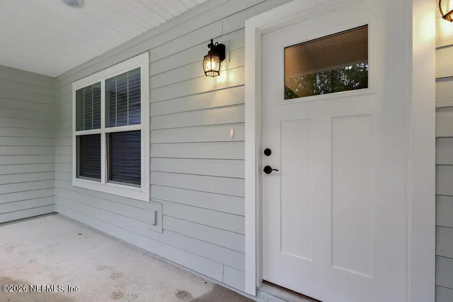 Exterior details and patio area of a home in , Jacksonville (Image 26).