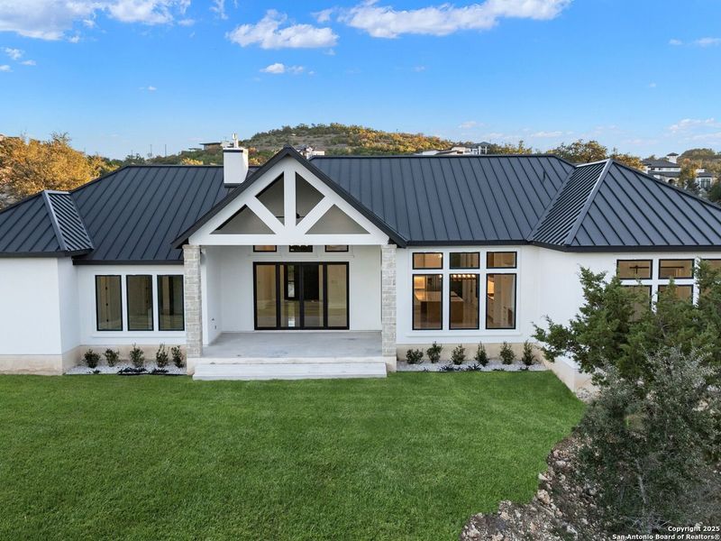 Exterior details and patio area of a home in , San Antonio (Image 28). Exterior details and patio area of a home in , San Antonio (Image 28).