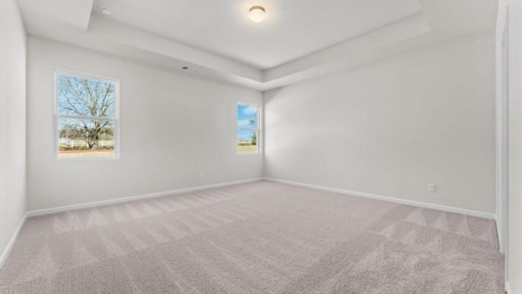 Representative unfurnished interior of a home built from the Lexington by Piedmont Residential in Hampton Ridge, Jefferson (Image 19).