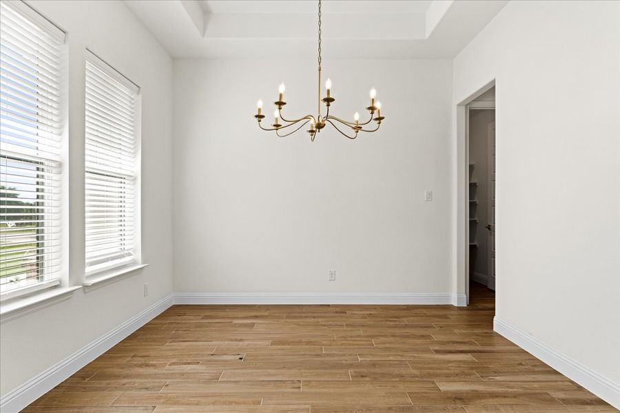 Representative unfurnished interior of a home built from the The Braden II by Doug Parr Custom Homes in Kessler Farms, Brock (Image 46).