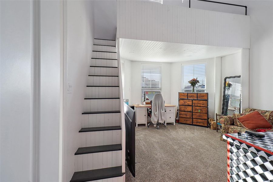 Bedroom with loft space