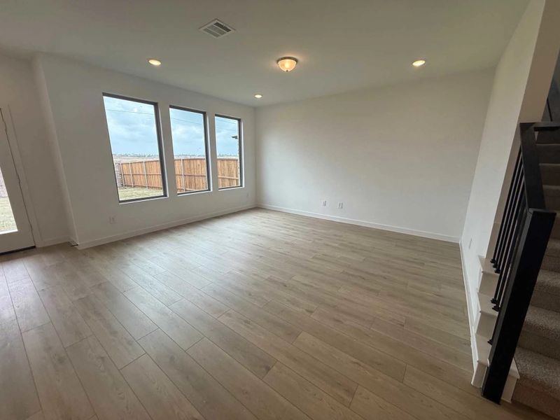 Family Room Construction Progress