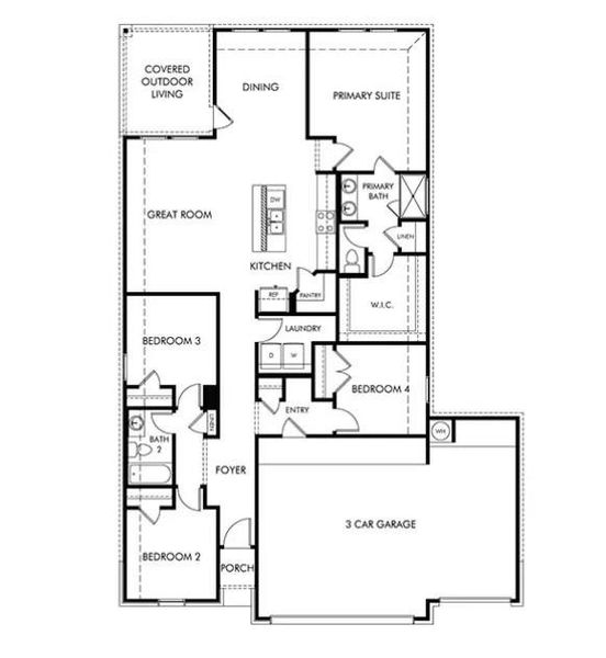 View of room layout View of room layout