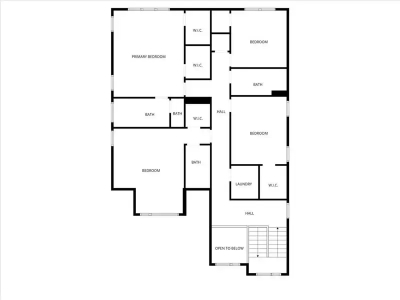 2D floor plan layout of this home in , Atlanta, GA (Image 6).