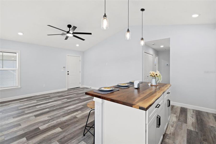 Furnished interior view inside a new home in , Okeechobee (Image 5).