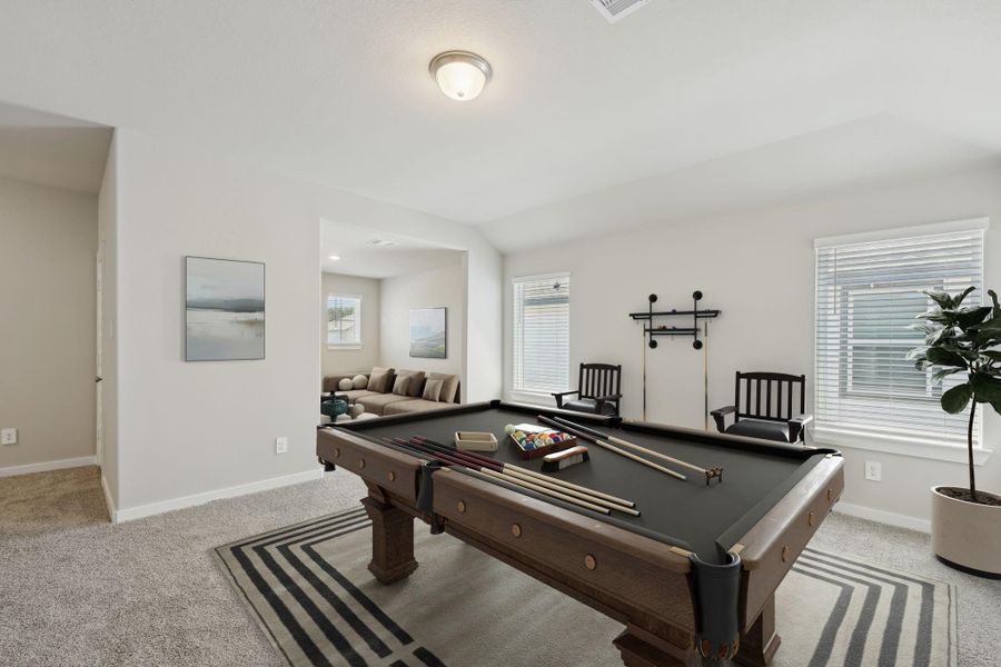 Photo is not of the actual home but is an inspirational photo of builder’s model home and may depict options, furnishings, and/or decorator features that are not included. Photo is not of the actual home but is an inspirational photo of builder’s model home and may depict options, furnishings, and/or decorator features that are not included.