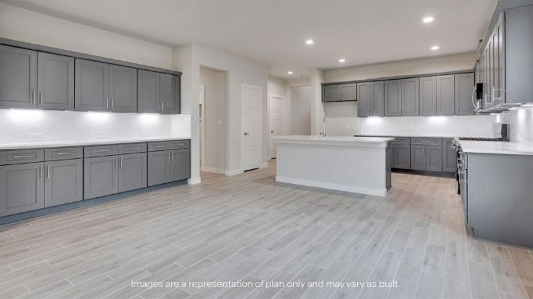 Furnished interior view inside a new home in Homestead at Parks Bell Ranch, Odessa (Image 6).