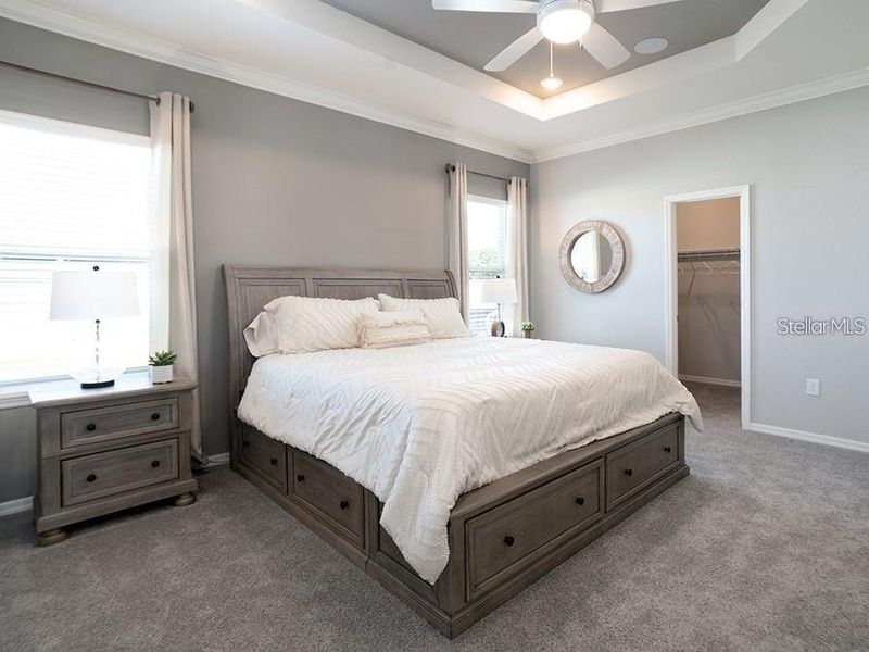 Furnished interior view inside a new home in Keen's Grove, Lakeland (Image 10).