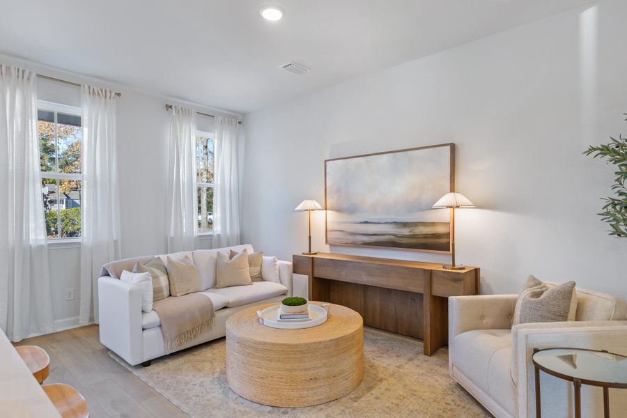 Furnished interior view inside a new home in , Summerville (Image 14).
