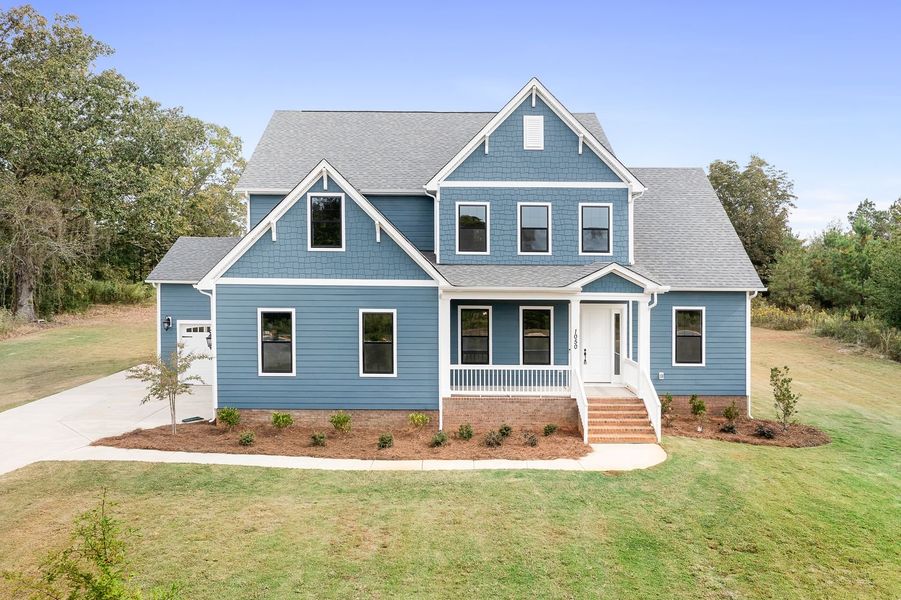 Representative exterior photo of a completed home built from the Berkeley by Greybrook Homes in Harbor Watch, Statesville, NC (Image 31).