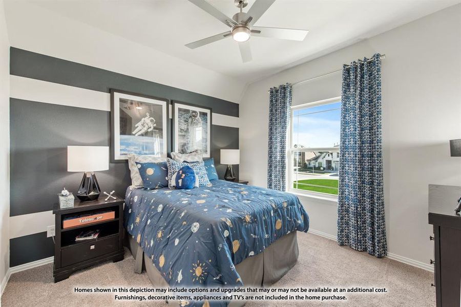 Furnished interior view inside a new home in Parks at Panchasarp Farms, Burleson (Image 4). Furnished interior view inside a new home in Parks at Panchasarp Farms, Burleson (Image 4).