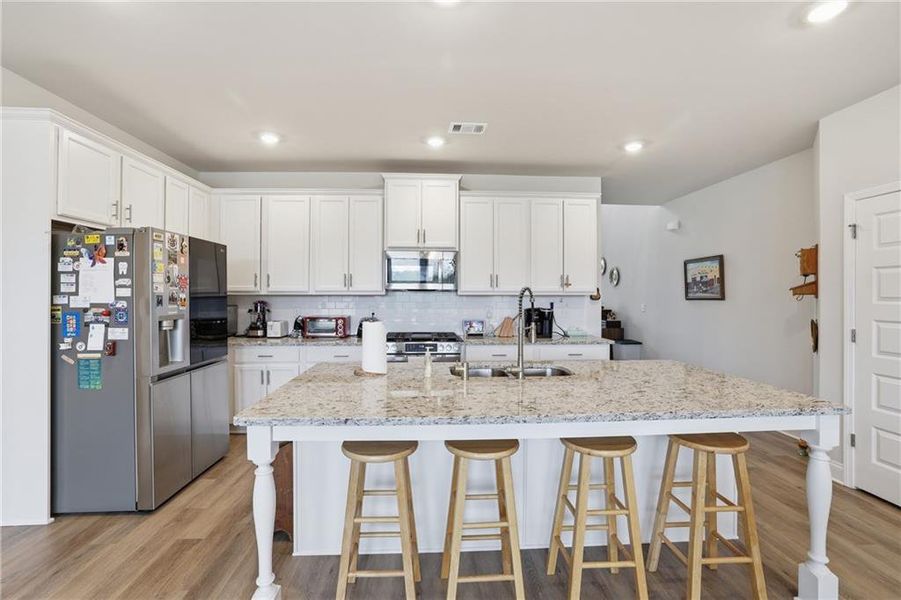 Furnished interior view inside a new home in , Commerce (Image 35).