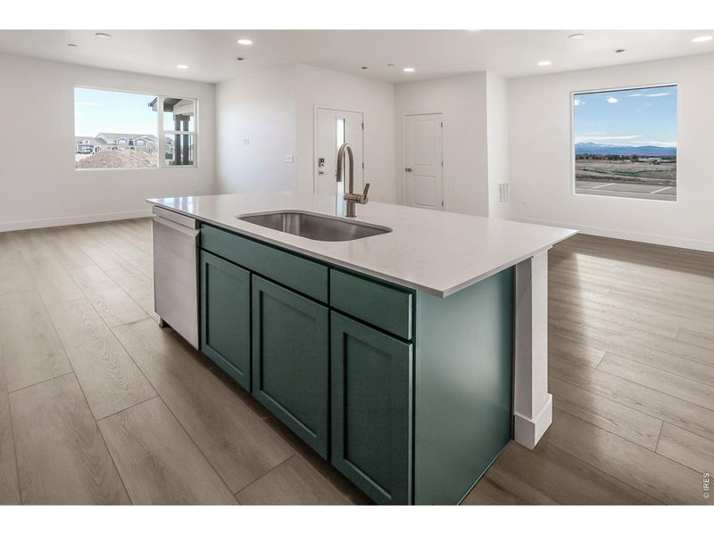 Furnished interior view inside a new home in , Timnath (Image 8).