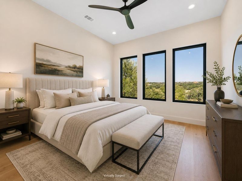 Furnished interior view inside a new home in , Dripping Springs (Image 12). Furnished interior view inside a new home in , Dripping Springs (Image 12).