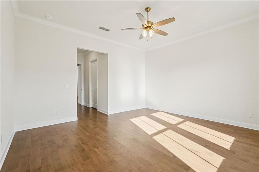 Spacious, unfurnished interior of a new home in Promenade at Sawnee Village, Cumming (Image 24).