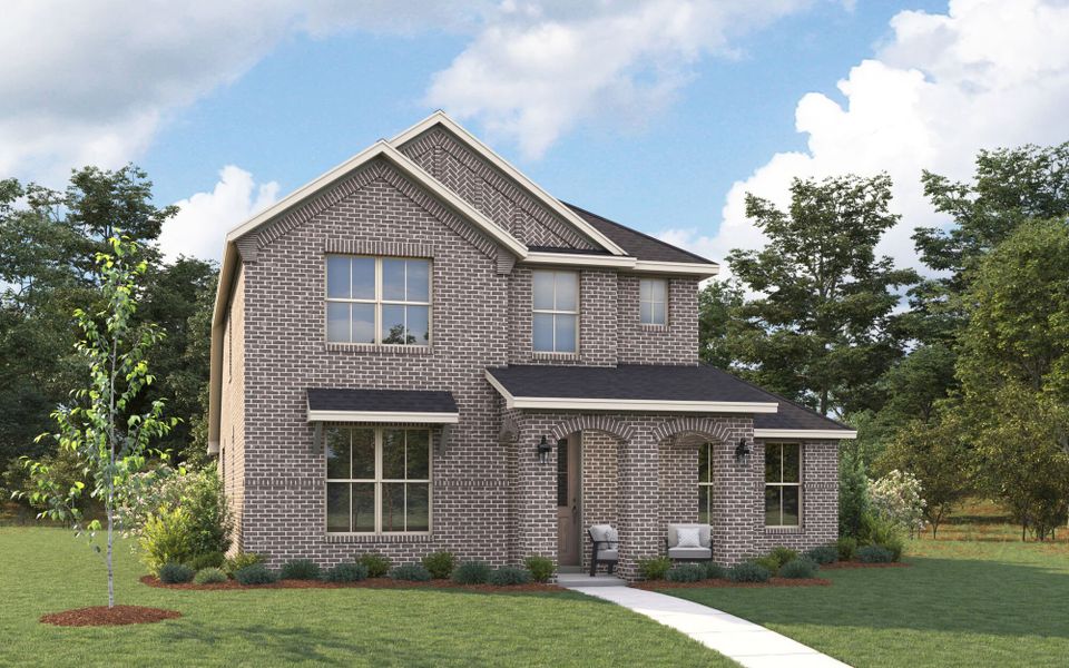 The Granbury - Old World Elevation The Granbury - Old World Elevation