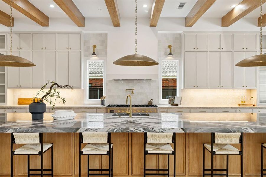 Furnished interior view inside a new home in , Dallas (Image 6).