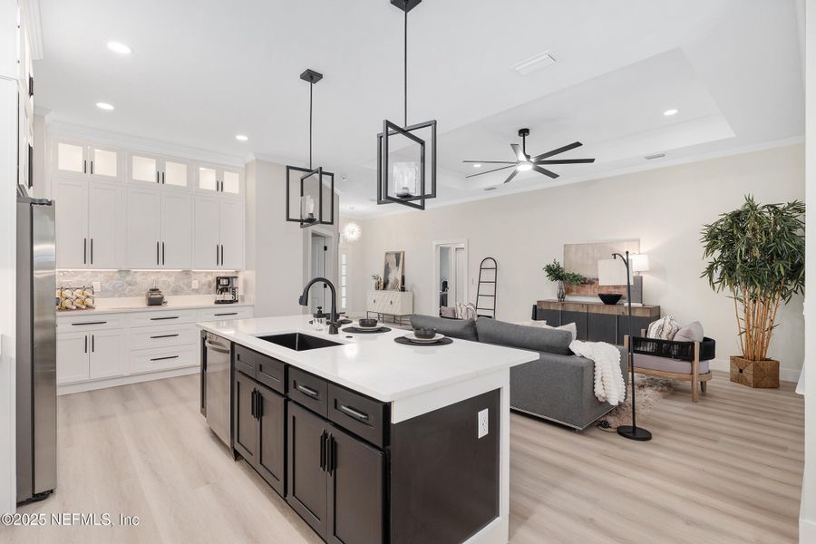 Furnished interior view inside a new home in , Gainesville (Image 51).