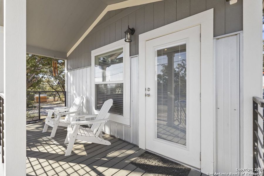 Exterior details and patio area of a home in , Bandera (Image 19). Exterior details and patio area of a home in , Bandera (Image 19).