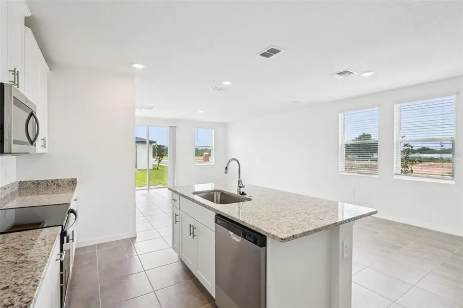 Furnished interior view inside a new home in Hamilton Bluff - Classic Series, Lake Hamilton (Image 7).