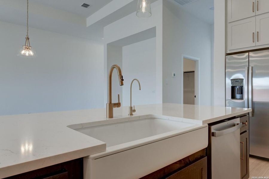 Close-up of interior finishes inside a home in Megan's Landing, Castroville (Image 14).