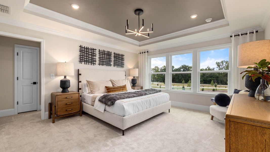 Representative furnished interior of a home built from the Willwood by Pulte Homes in Everbrook, Angier (Image 13).