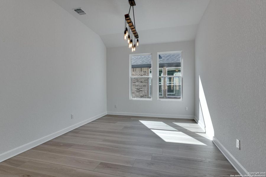 Spacious, unfurnished interior of a new home in Megan's Landing 50's, Castroville (Image 20). Spacious, unfurnished interior of a new home in Megan's Landing 50's, Castroville (Image 20).